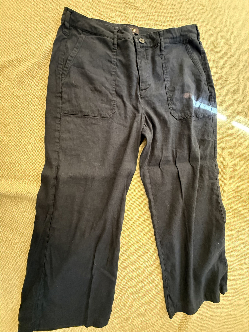 NYDJ Women's Black Wide Leg Pants Size 12